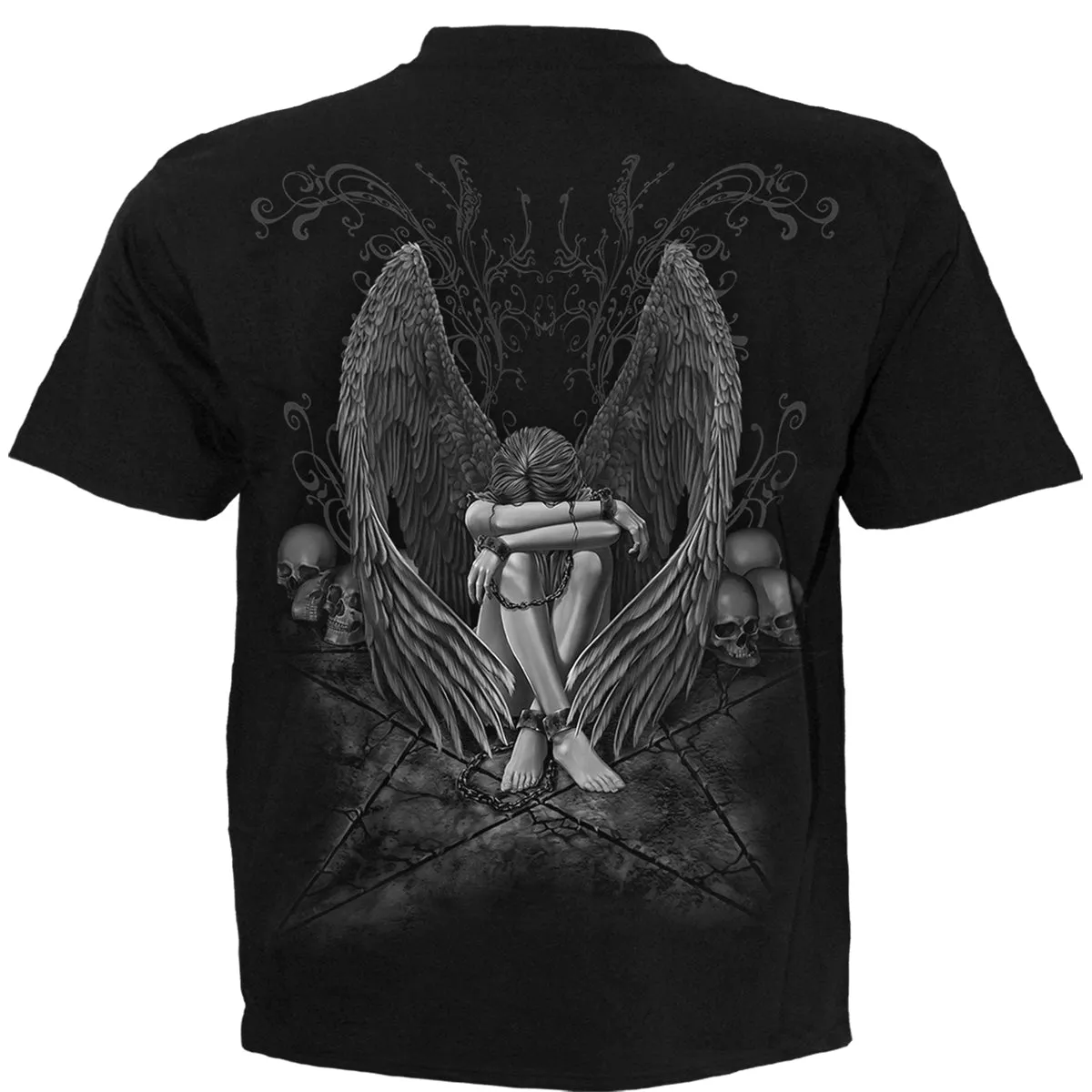 ENSLAVED ANGEL - T-Shirt Black sold by Spiral Direct product image thumbnail 2