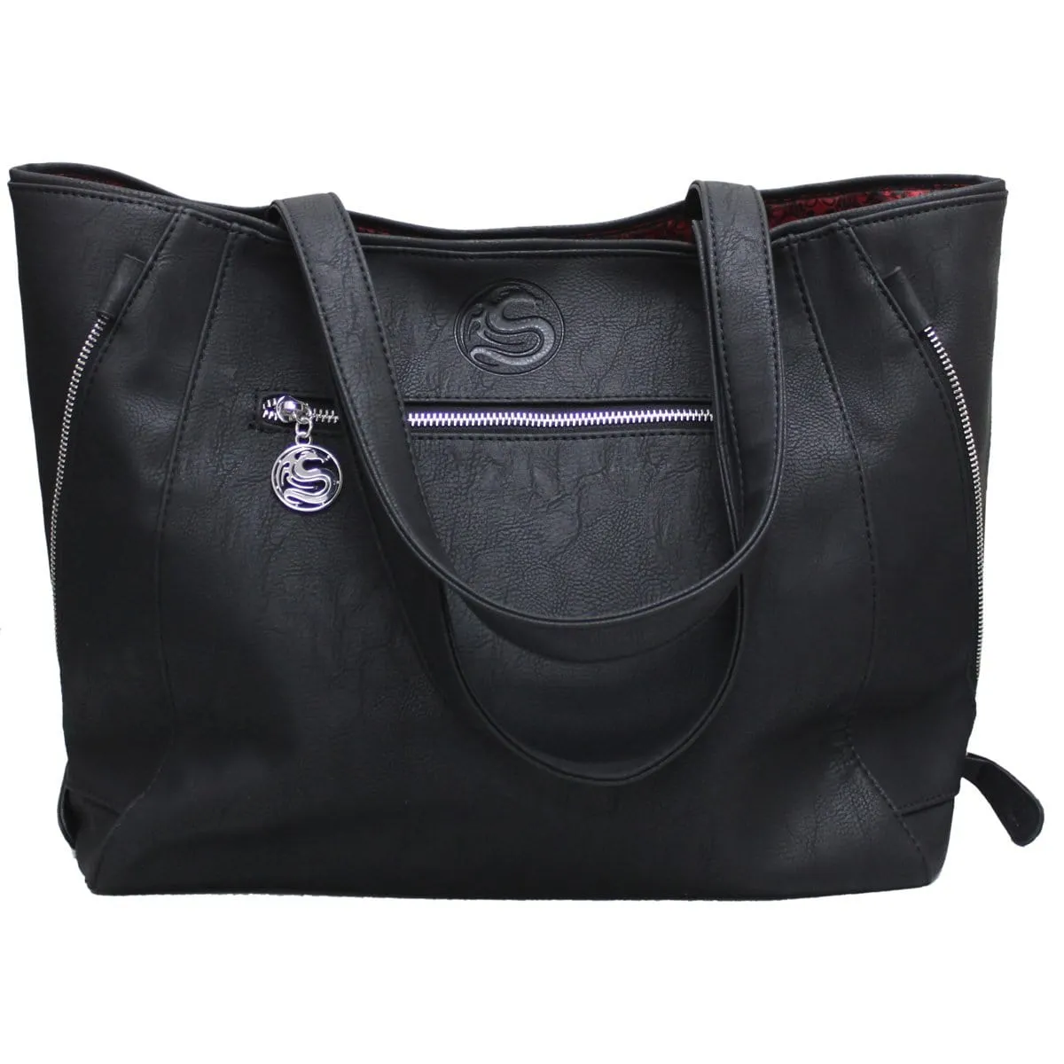BLACK CAT - Tote Bag - PU Leather Studded sold by Spiral Direct product image thumbnail 2