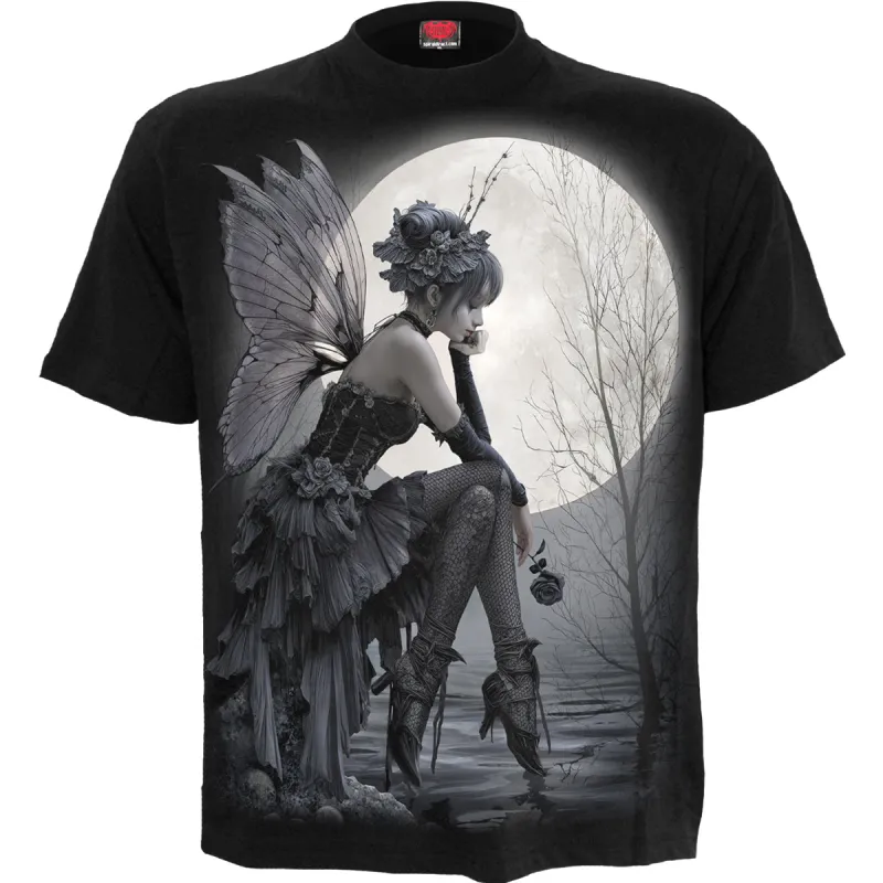 REFLECTIONS - Front Print T-Shirt Black sold by Spiral Direct