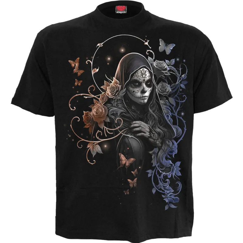 GOTHIC GRACE - Front Print T-Shirt Black made by Spiral Direct