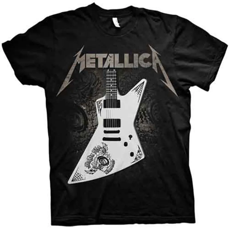 METALLICA - PAPA HET GUITAR - T-Shirt Black sold by Spiral Direct