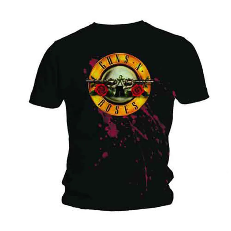 GUNS N ROSES - BULLET - T-Shirt Black made by Spiral Direct