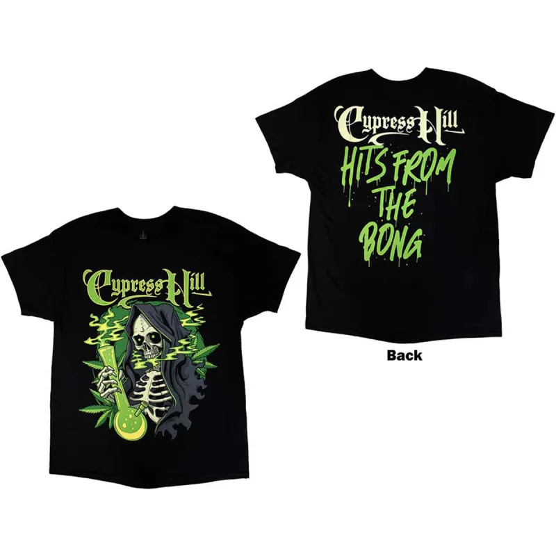 CYPRESS HILL - SKULL BONG - T-Shirt Black sold by Spiral Direct