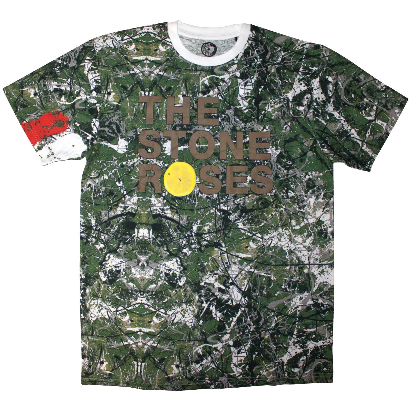 THE STONE ROSES - ALBUM COVER - Sublimation T-Shirt White sold by Spiral Direct