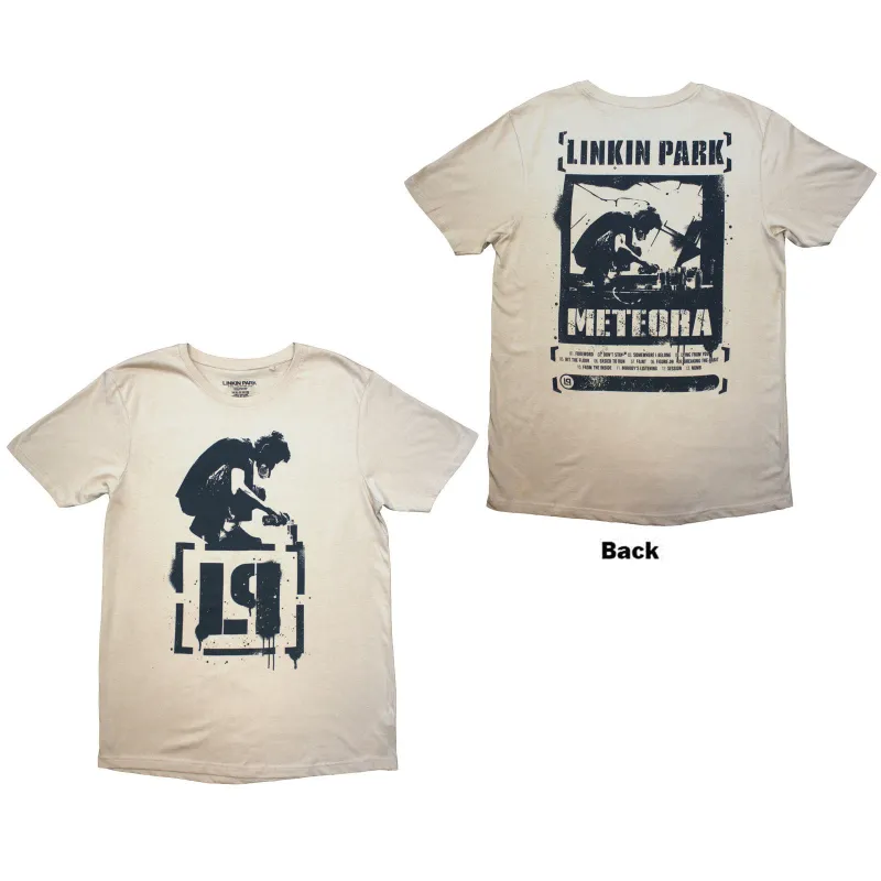 LINKIN PARK - METEORA - T-Shirt Neutral (Back Print) made by Spiral Direct