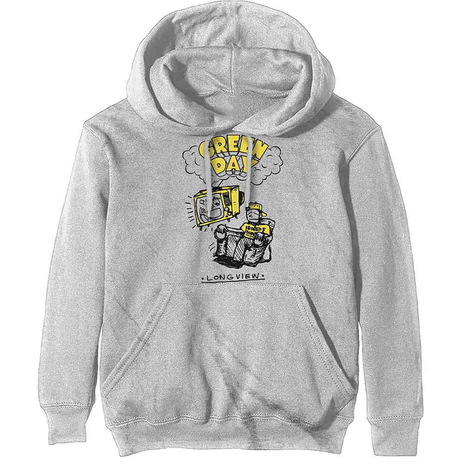 GREEN DAY - LONGVIEW DOODLE - Pullover Hoodie White sold by Spiral Direct