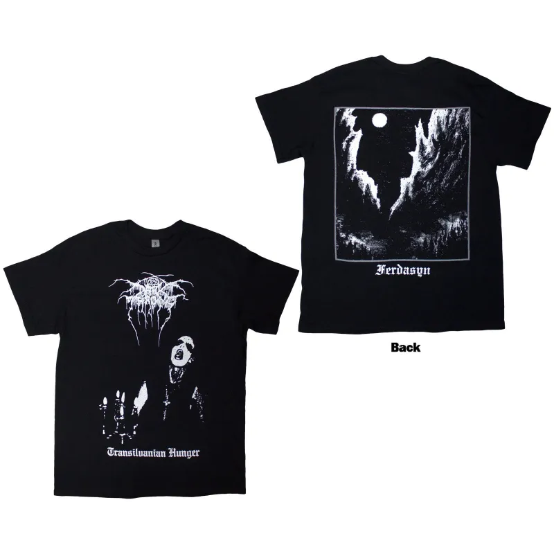 DARKTHRONE - TRANSILVANIAN HUNGER - T-Shirt Black (Back Print) sold by Spiral Direct