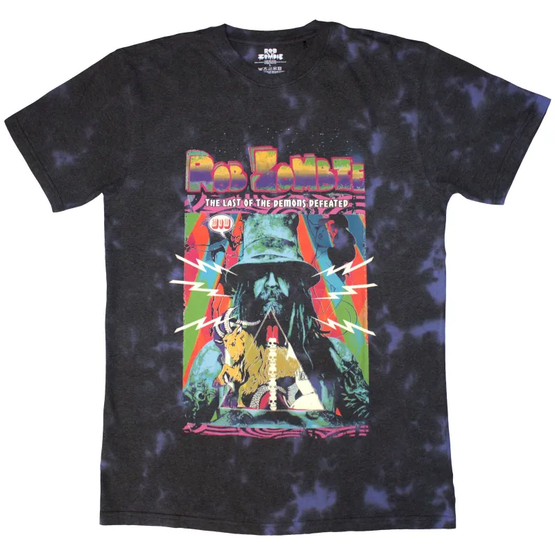 ROB ZOMBIE - LAST OF THE DEMONS - T-Shirt Black (Wash Collection) sold by Spiral Direct