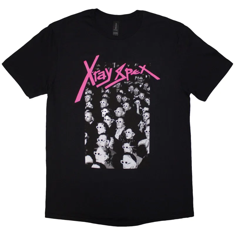 X-RAY SPEX - 3D CINEMA - T-Shirt Black made by Spiral Direct