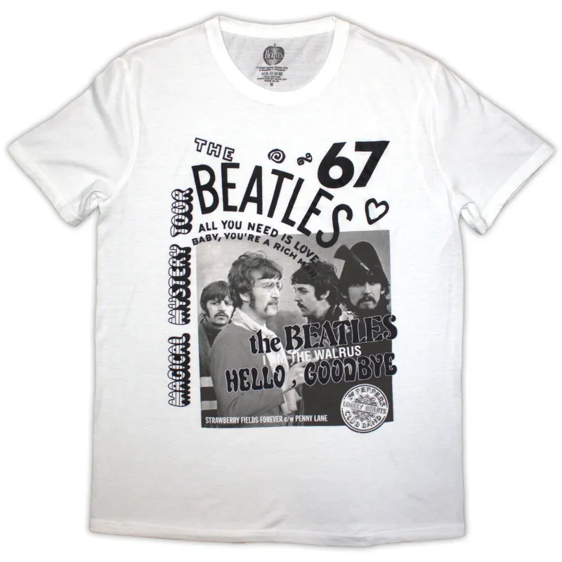 BEATLES, THE - 1967 - T-Shirt White sold by Spiral Direct