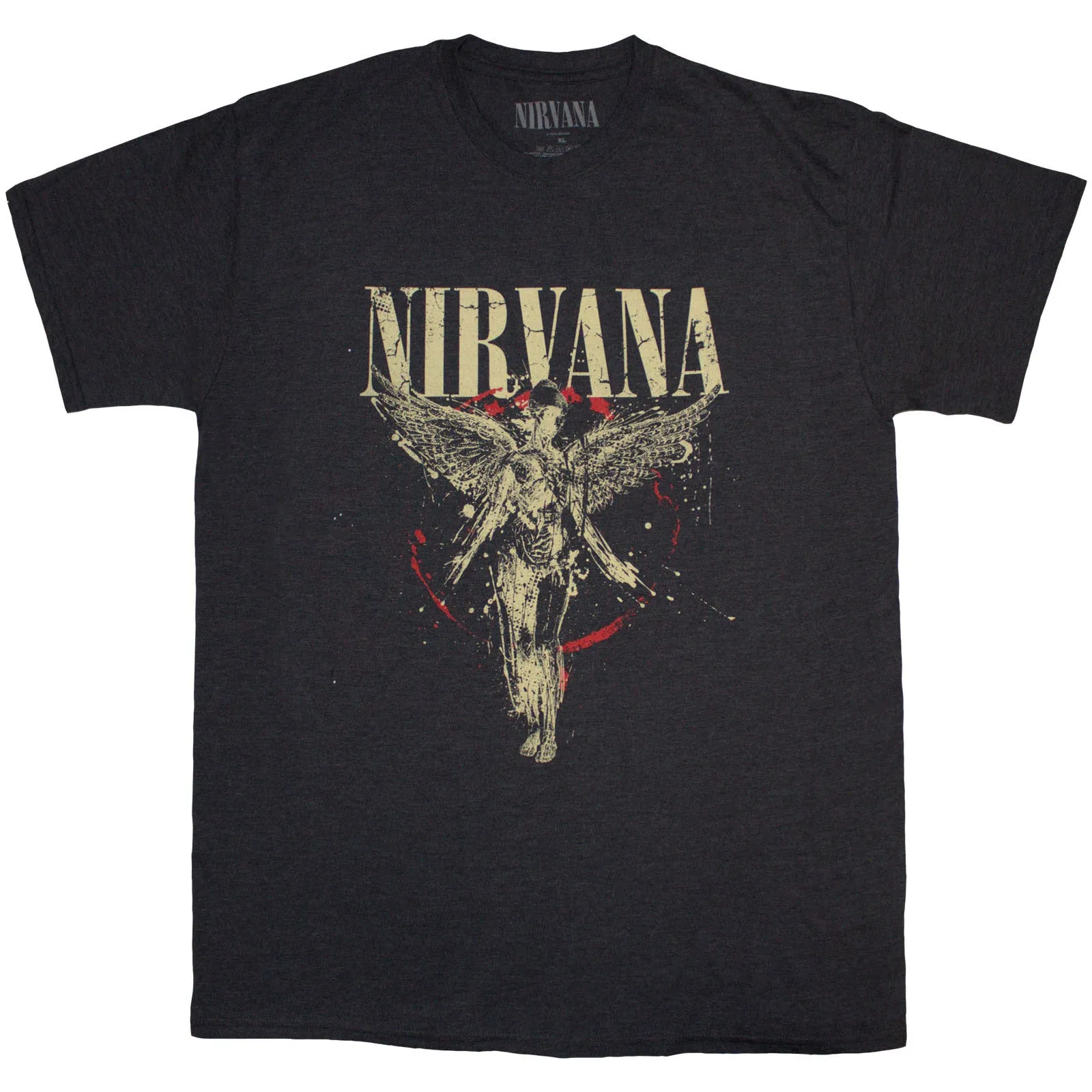 NIRVANA - IN UTERO - T-Shirt Grey sold by Spiral Direct