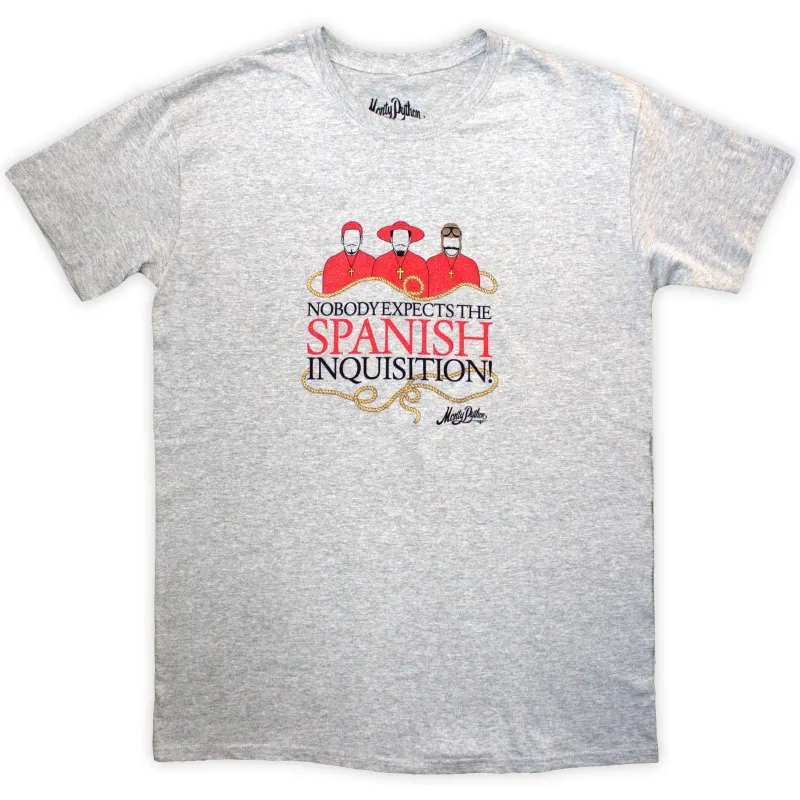 MONTY PYTHON - INQUISITION - T-Shirt Grey made by Spiral Direct