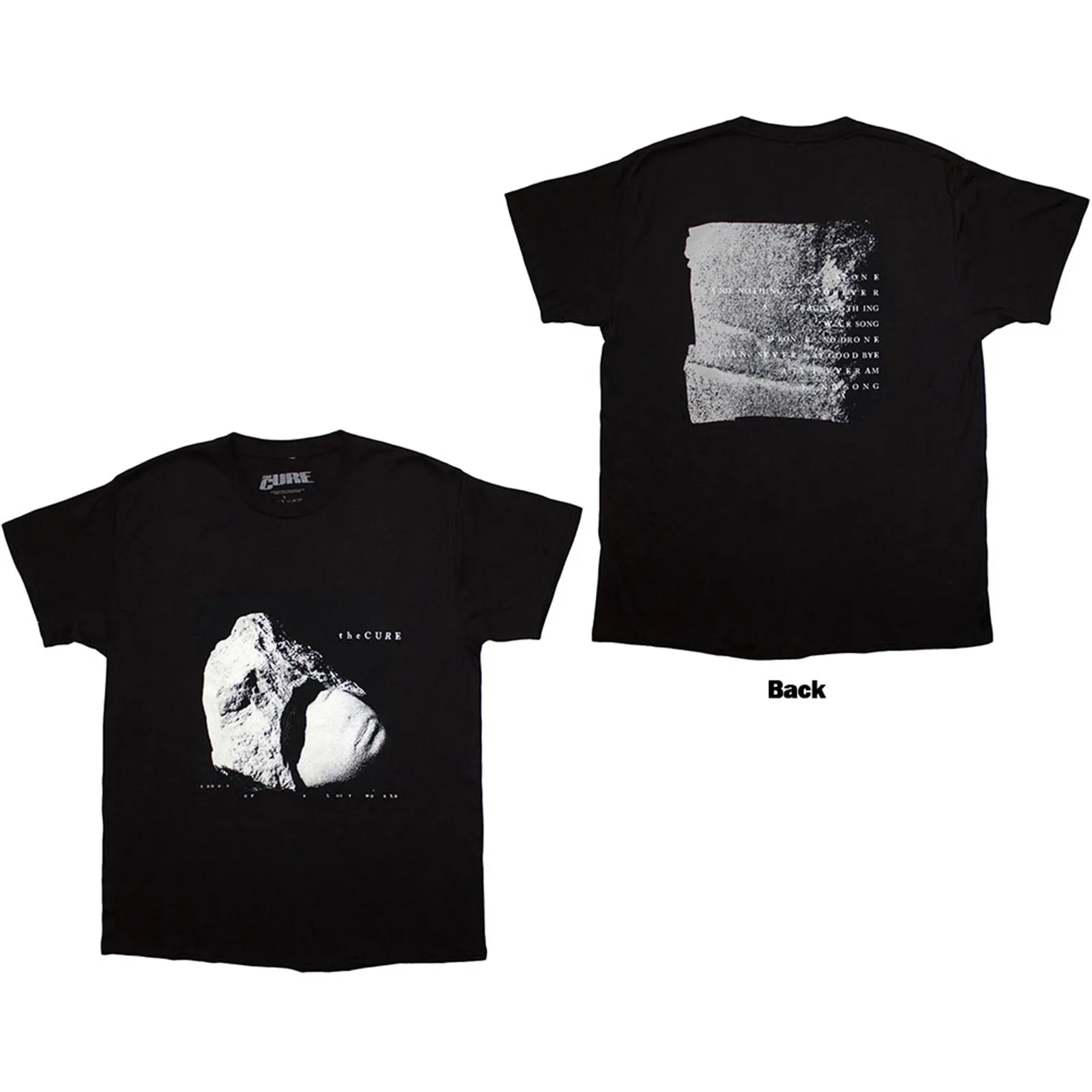 THE CURE - SONGS OF A LOST WORLD - T-Shirt Black (Back Print) sold by Spiral Direct