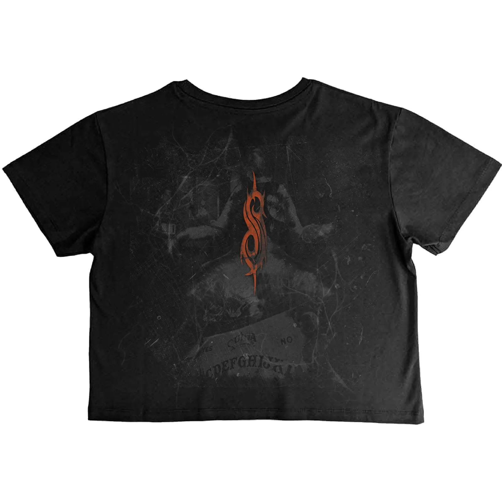 SLIPKNOT - OUIJA BELT - Crop Top Black (Back Print) sold by Spiral Direct product image thumbnail 2