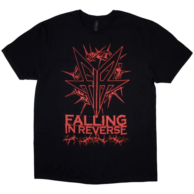 FALLING IN REVERSE - THORNS - T-Shirt Black made by Spiral Direct