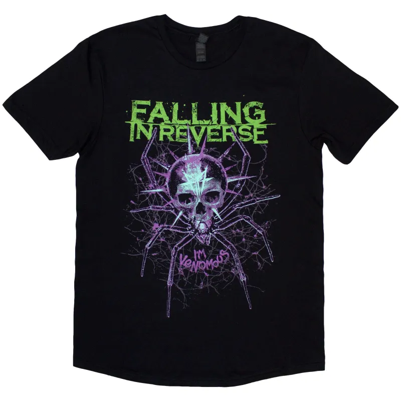 FALLING IN REVERSE - SPIDER - T-Shirt Black made by Spiral Direct