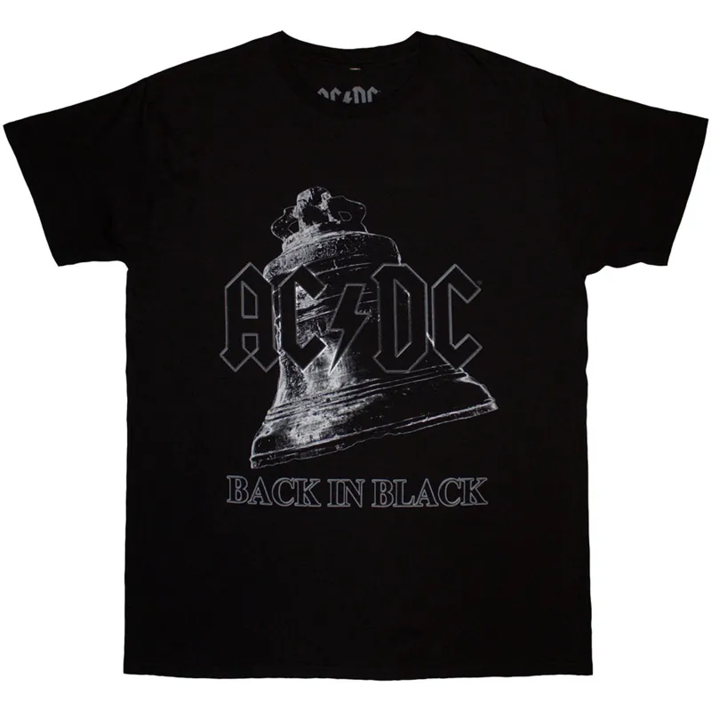 AC/DC - BACK IN BLACK BELL - T-Shirt Black made by Spiral Direct