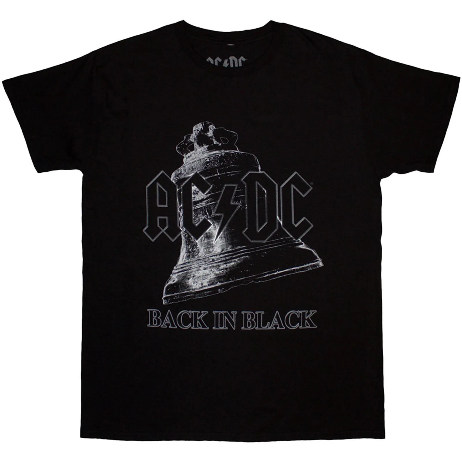 AC/DC - BACK IN BLACK BELL - T-Shirt Black sold by Spiral Direct
