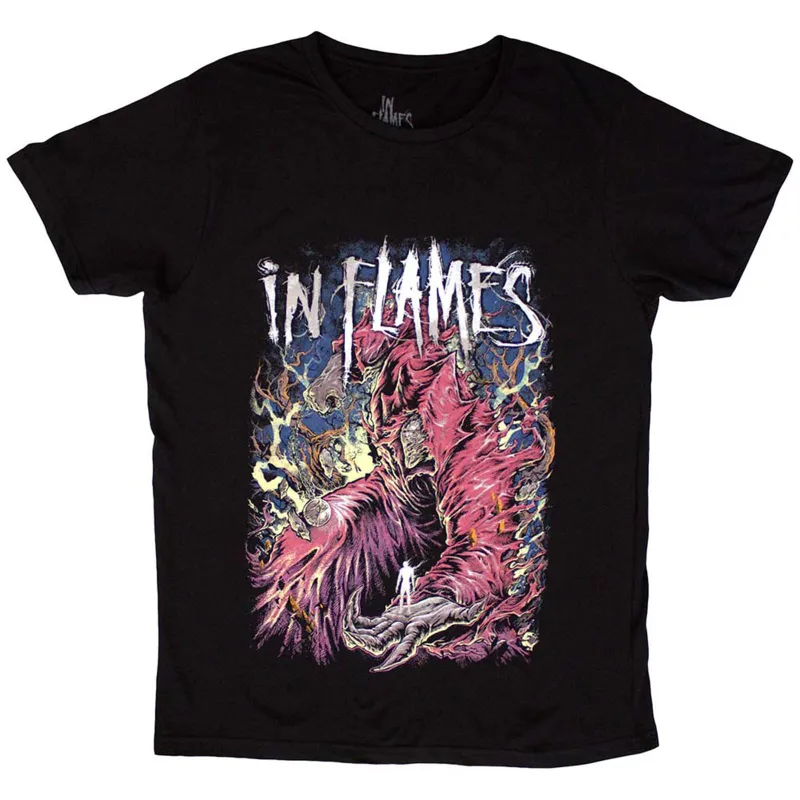IN FLAMES - NOTHING BUT PAIN - T-Shirt Black made by Spiral Direct