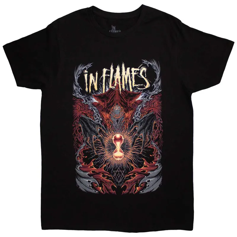 IN FLAMES - GHOST IN MY HEAD - T-Shirt Black made by Spiral Direct