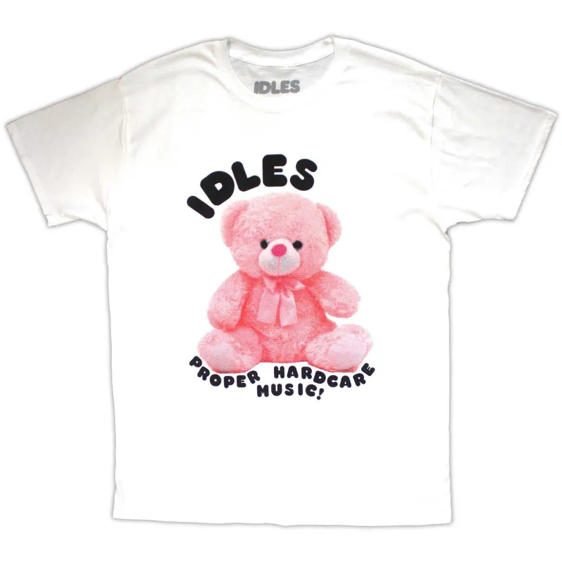 IDLES - PROPER HARDCORE - T-Shirt White made by Spiral Direct
