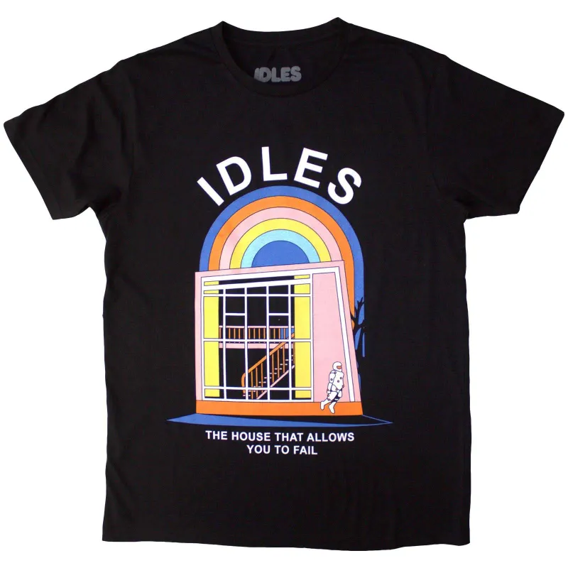 IDLES - THE HOUSE - T-Shirt Black made by Spiral Direct