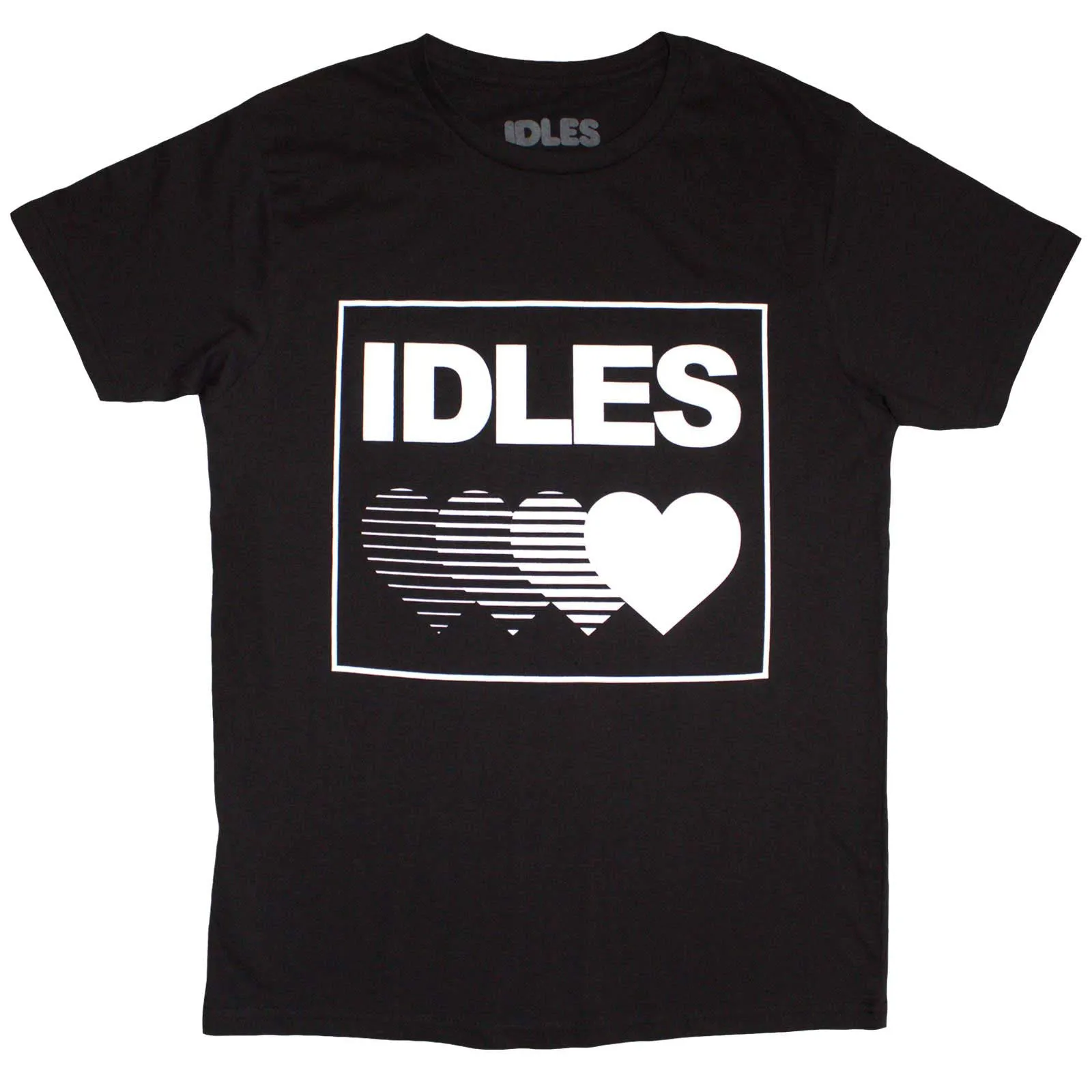 IDLES - GRADIENT HEART - T-Shirt Black sold by Spiral Direct