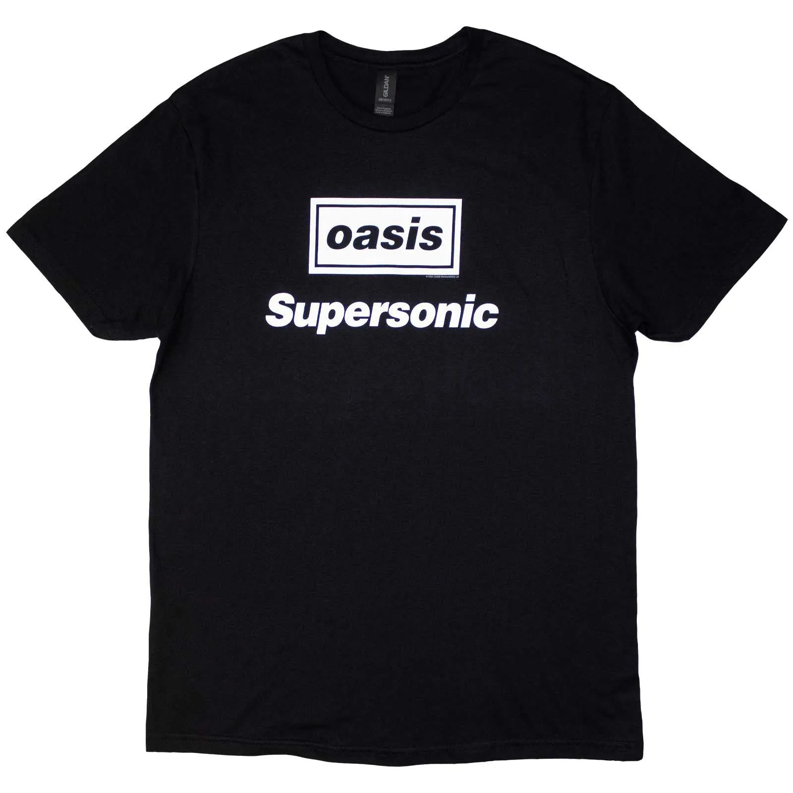 OASIS - SUPERSONIC TITLE - T-Shirt Black sold by Spiral Direct