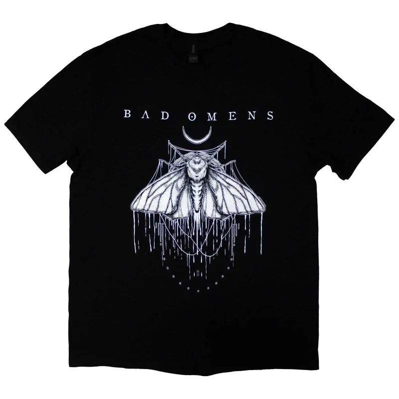 BAD OMENS - MOTH - T-Shirt Black sold by Spiral Direct