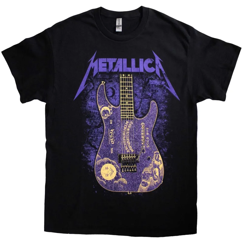 METALLICA - OUIJA PURPLE - T-Shirt Black sold by Spiral Direct