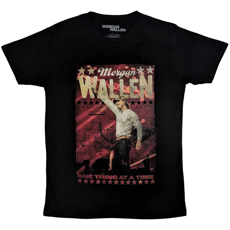 MORGAN WALLEN - ONE THING AT A TIME - T-Shirt Black sold by Spiral Direct