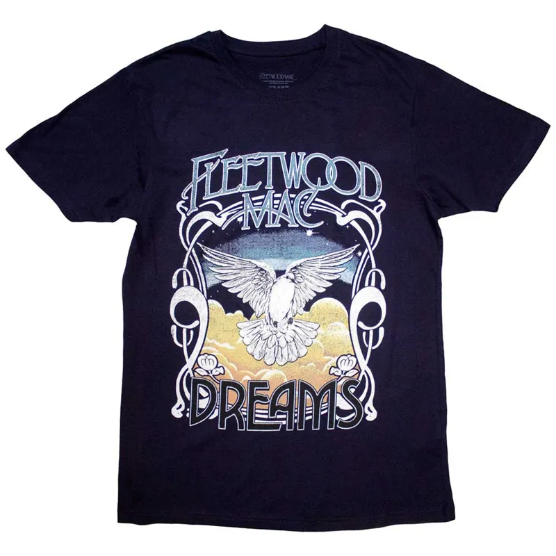 FLEETWOOD MAC - DREAMS - T-Shirt Blue sold by Spiral Direct