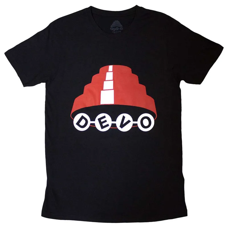 DEVO - DOME - T-Shirt Black made by Spiral Direct