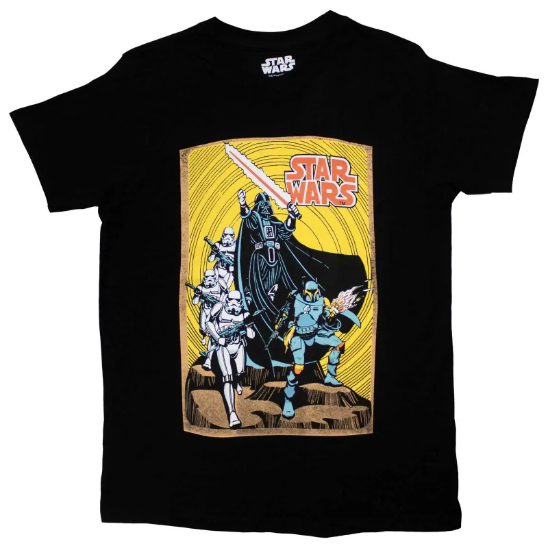STAR WARS - VADER COMMAND SCENE - T-Shirt Black sold by Spiral Direct