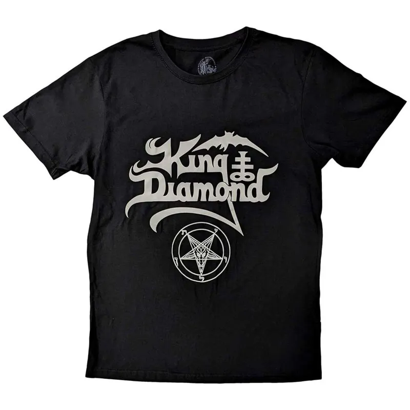 KING DIAMOND - LOGO - T-Shirt Black sold by Spiral Direct