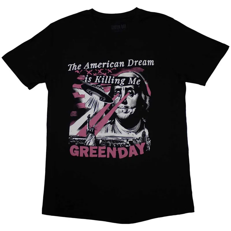 GREEN DAY - AMERICAN DREAM - T-Shirt Black sold by Spiral Direct