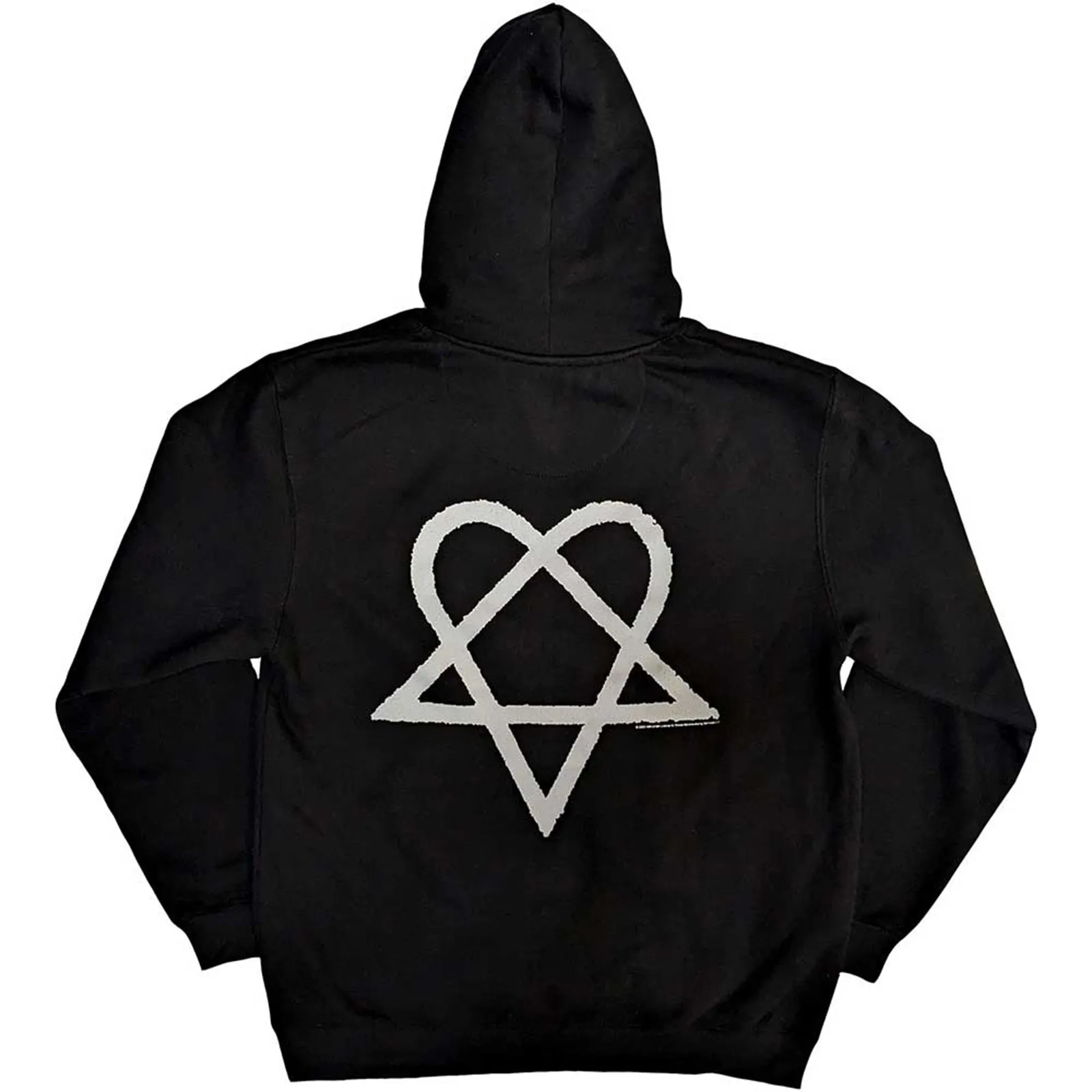HIM - LOGO - Pullover Hoodie Black (Back Print) sold by Spiral Direct product image thumbnail 2