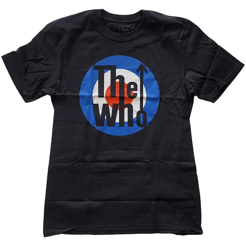 THE WHO - TARGET CLASSIC - T-Shirt Black made by Spiral Direct