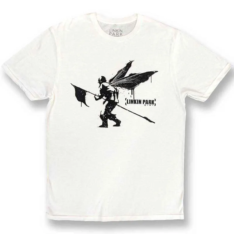 LINKIN PARK - STREET SOLDIER - T-Shirt White made by Spiral Direct