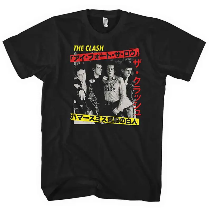 THE CLASH - KANJI - T-Shirt Black made by Spiral Direct
