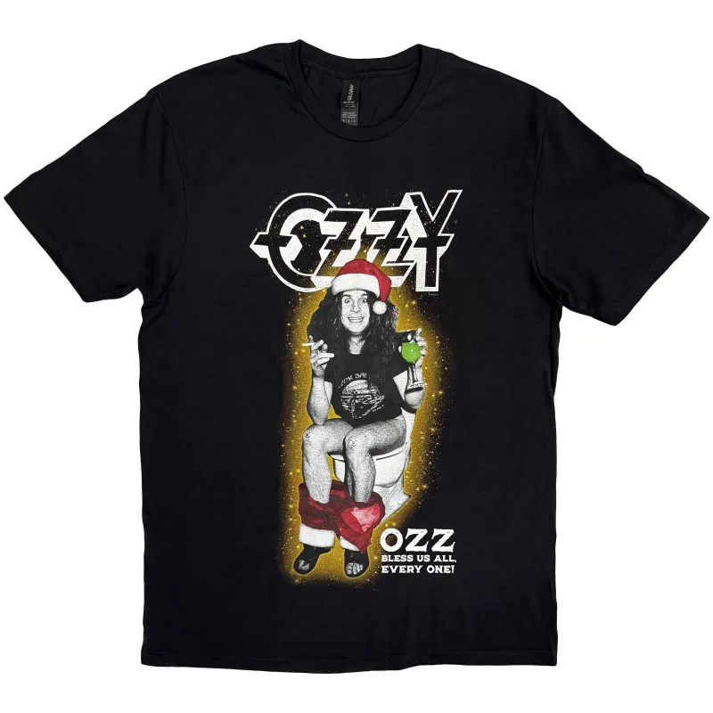 OZZY OSBOURNE - OZZ BLESS US ALL - T-Shirt Black sold by Spiral Direct