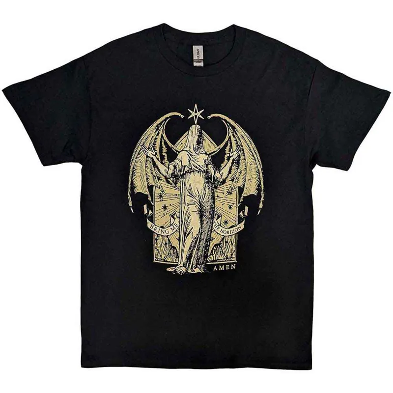 BRING ME THE HORIZON - ANGEL AMEN - T-Shirt Black made by Spiral Direct