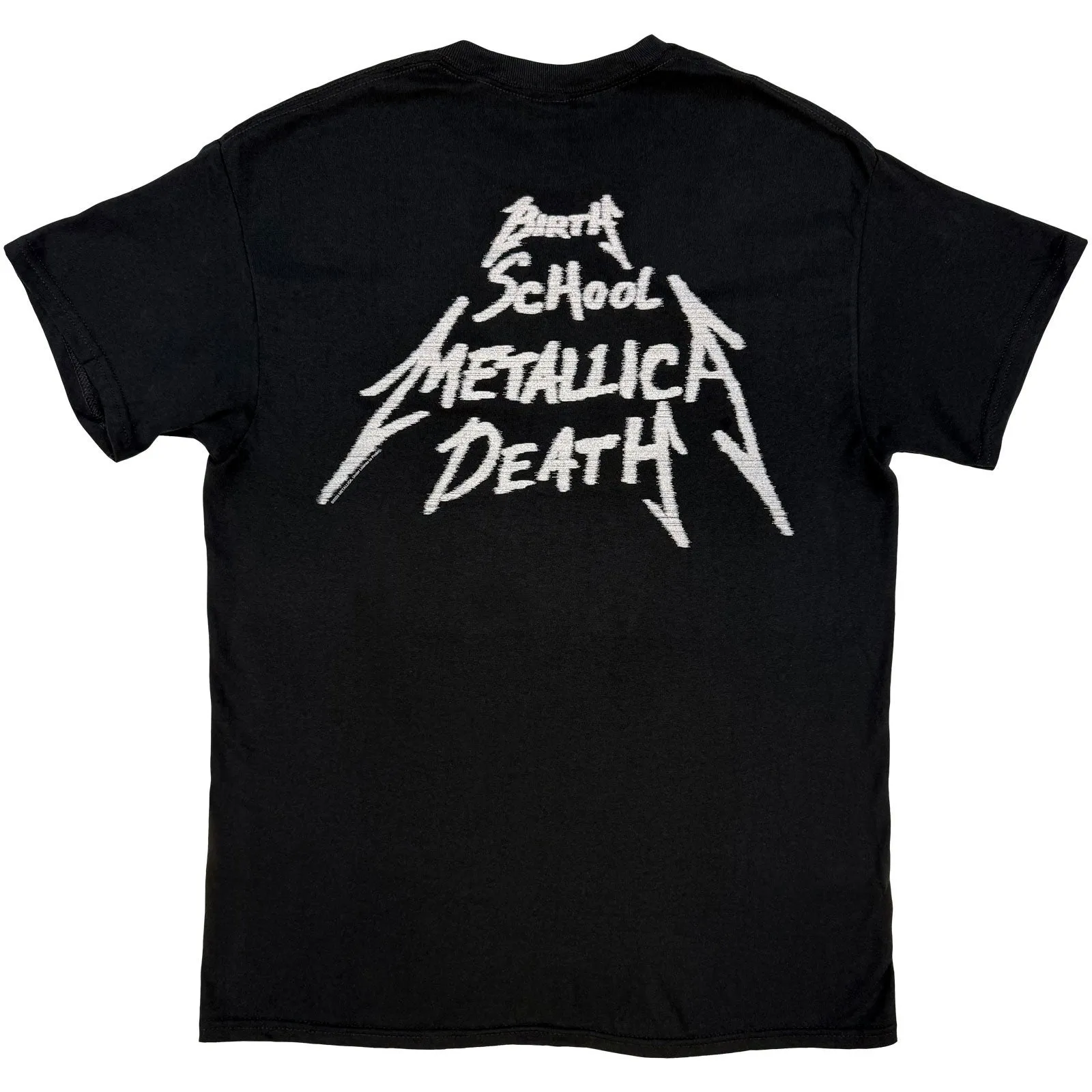 METALLICA - BIRTH DEATH CROSSED ARMS - T-Shirt Black (Back Print) sold by Spiral Direct product image thumbnail 2