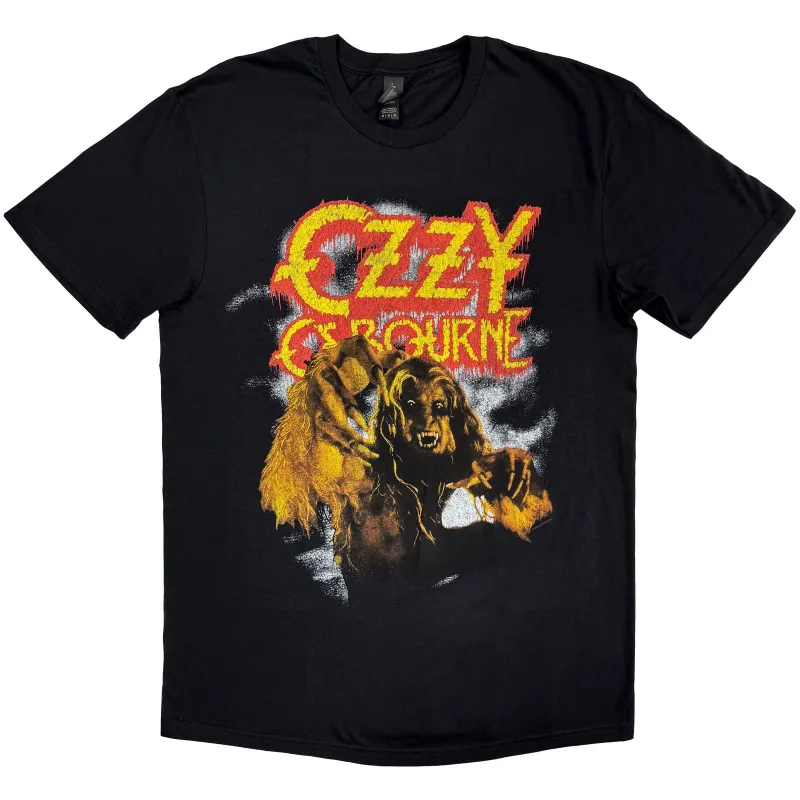 OZZY OSBOURNE - VINTAGE WEREWOLF - T-Shirt Black made by Spiral Direct