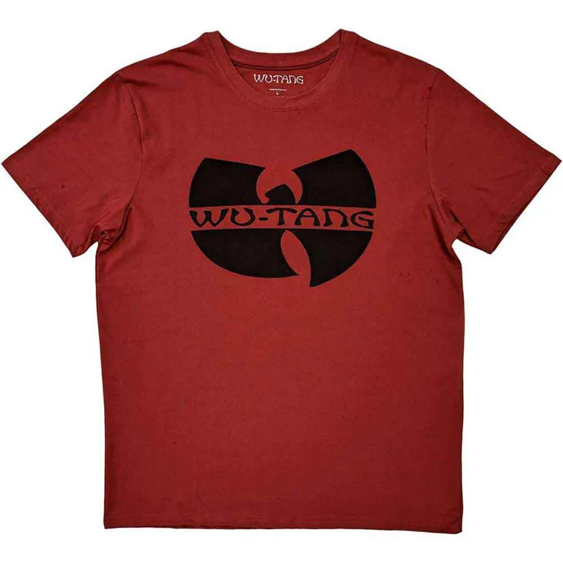 WU-TANG CLAN - LOGO - T-Shirt Red sold by Spiral Direct
