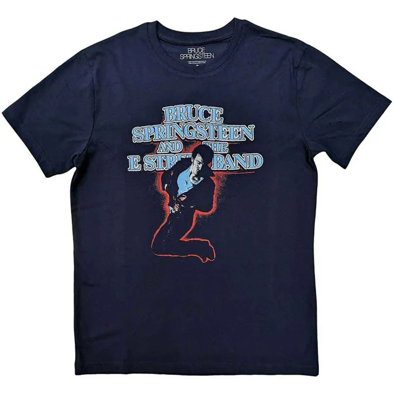 BRUCE SPRINGSTEEN - THE E-STREET BAND - T-Shirt Blue sold by Spiral Direct