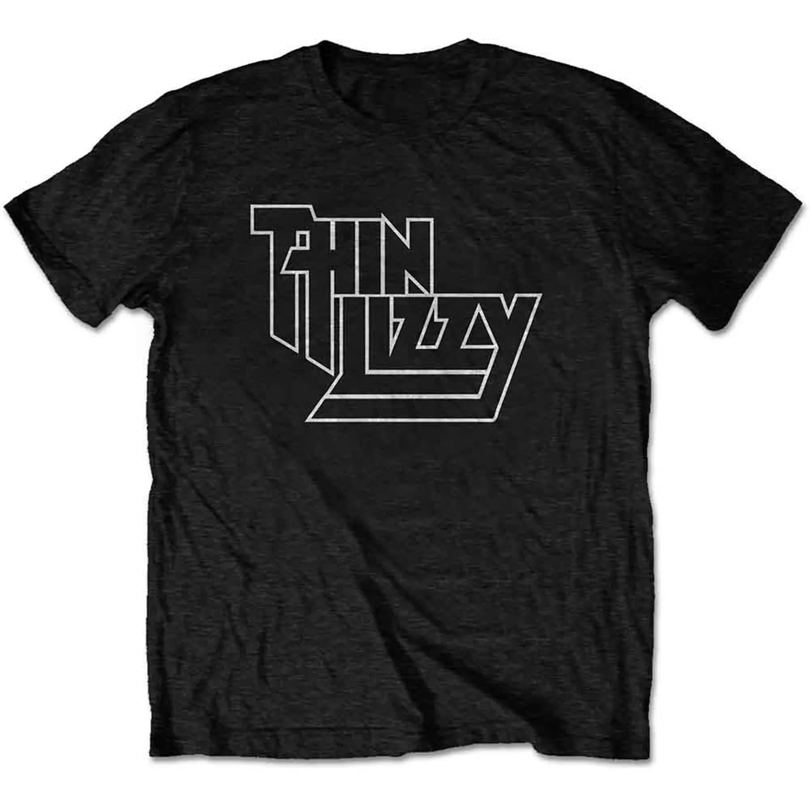THIN LIZZY - LOGO - T-Shirt Black sold by Spiral Direct