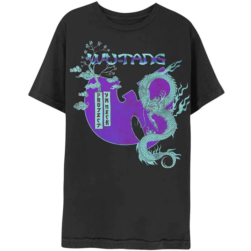 WU-TANG CLAN - DRAGON BONSAI - T-Shirt Black sold by Spiral Direct