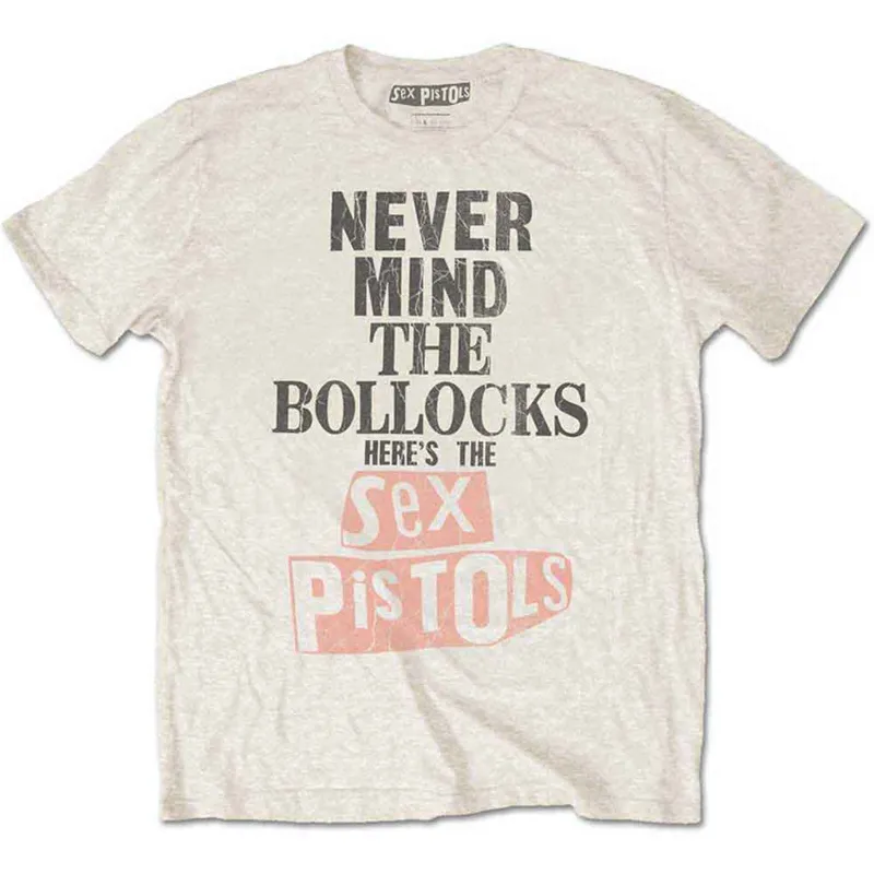 THE SEX PISTOLS - BOLLOCKS DISTRESSED - T-Shirt Neutral sold by Spiral Direct