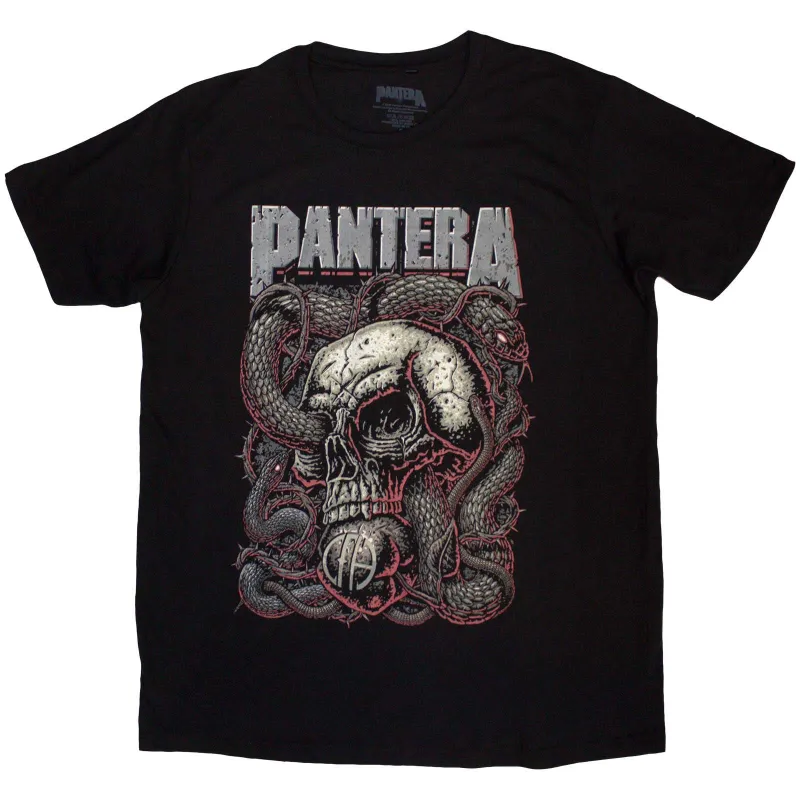PANTERA - SERPENT SKULL - T-Shirt Black sold by Spiral Direct